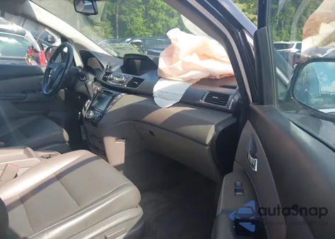 2014 Honda Odyssey Touring/Touring Elite from USA, damaged, VIN 5FNRL5H92EB119028